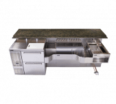 Catalog image for Sink Combo Underbar Ice Bin/Cocktail Stations