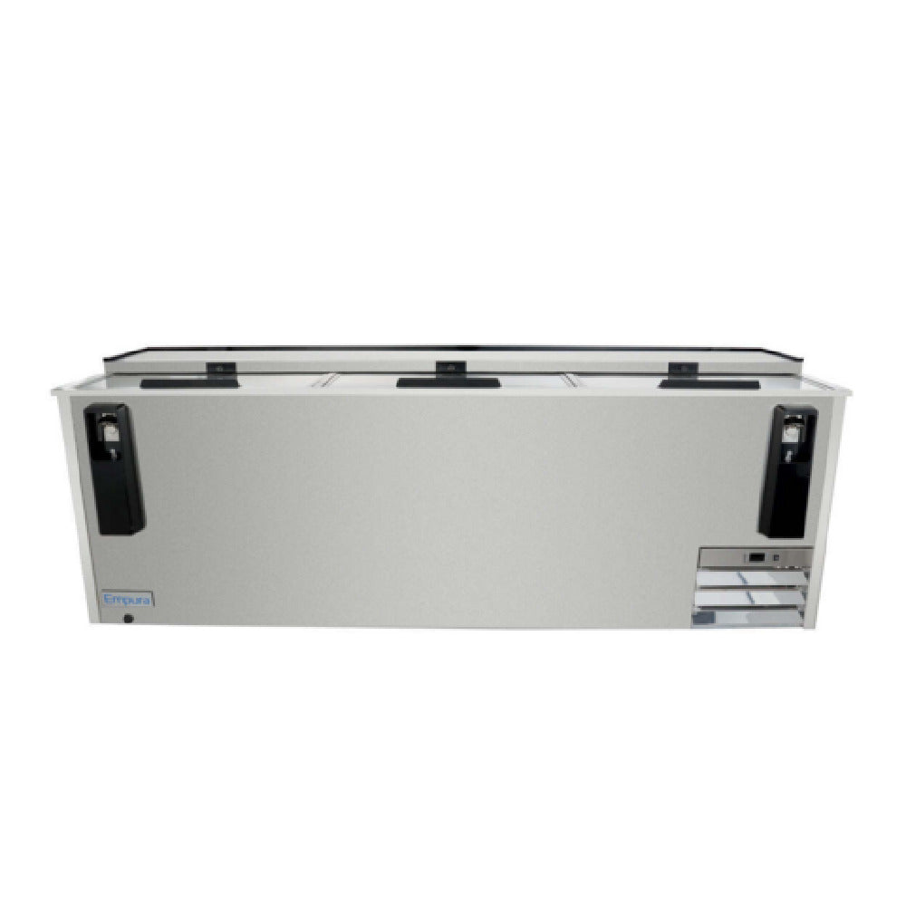 Empura E-KBC-95-S - Bottle Cooler, 95.3"W X 27"D X 35"H, 29 Cu. Ft. Capacity