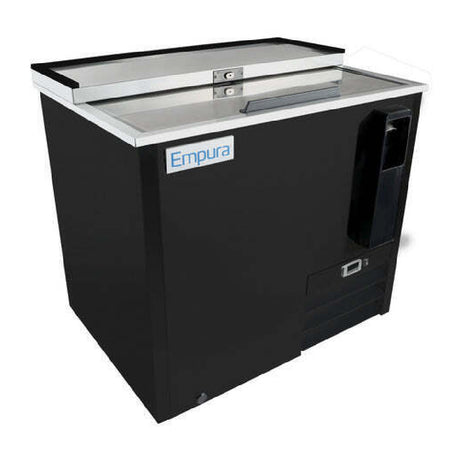 Empura Refrigeration E-KBC-36 Bottle Cooler 36.8"W X 27"D X 35"H (1) Solid Sliding Door