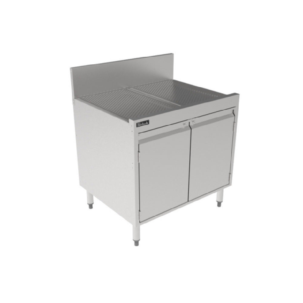 Perlick TSF30SC - Underbar Storage Cabinet 30"W X 24"D, 4" Or 6"H Backsplash With 1" Return At Top