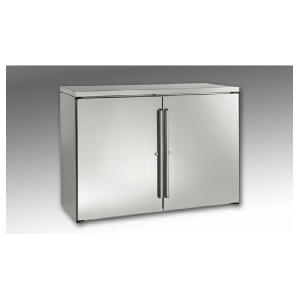 Perlick DB48 - Back Bar Dry Storage Cabinet, Two-section, 48"W