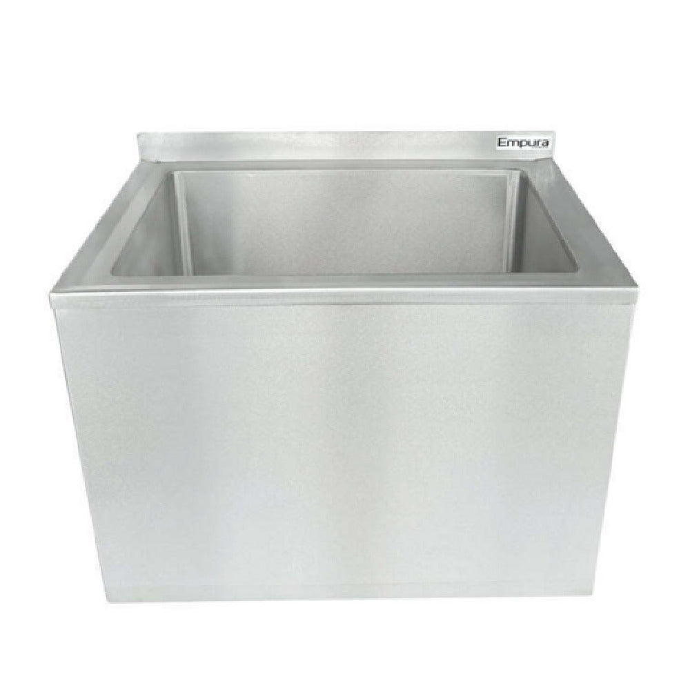Empura EMS201612 - Mop Sink, 24"W X 20"D X 16.24"H, Bowl Made Of 18 Gauge 304 Stainless Steel