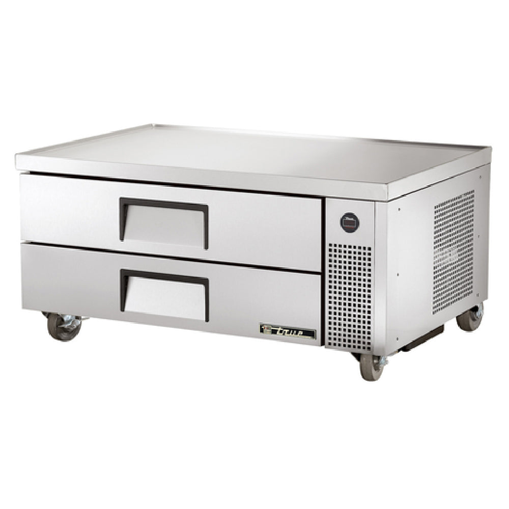 True Mfg. - General Foodservice TRCB-52-HC - Refrigerated Chef Base, 51-7/8"W, One-piece 300 Series 18 Gauge Stainless Steel Top With V Edge