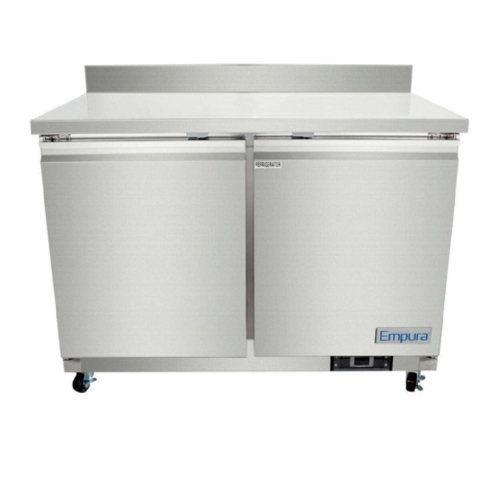 Empura E-KUC48W - Undercounter Reach-In Refrigerator, Work, Top