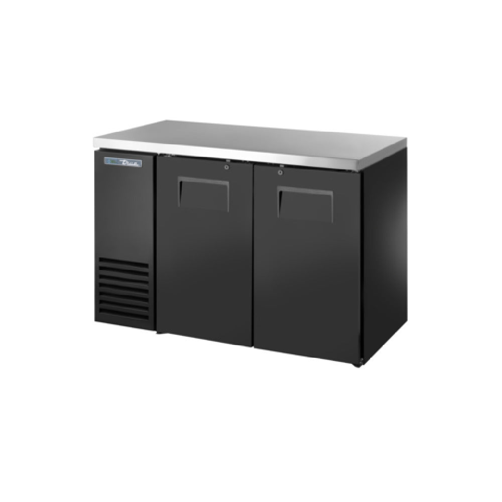 True Mfg. - General Foodservice TBB24-48-2S-Z1-SFT-B-1 - Back Bar Cooler, Two-section