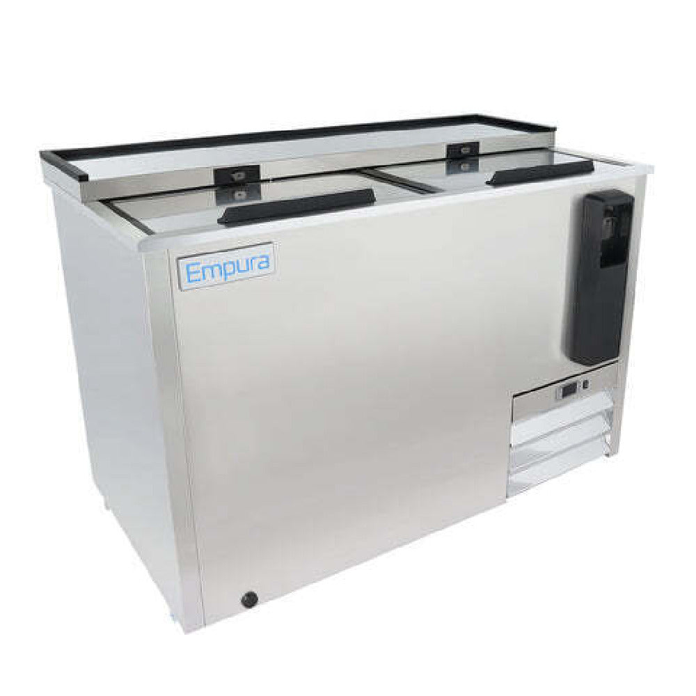 Empura Refrigeration E-KBC-50-S Bottle Cooler 49.4"W X 27"D X 35"H 13.7 Cu. Ft. Capacity
