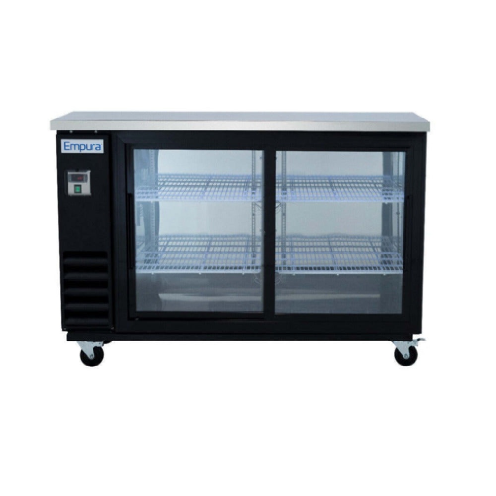 Empura E-KBB60-2G-24SD - Back Bar Cooler, 61.1"W X 24.4"D X 41.7"H, 16.6 Cu. Ft. Capacity