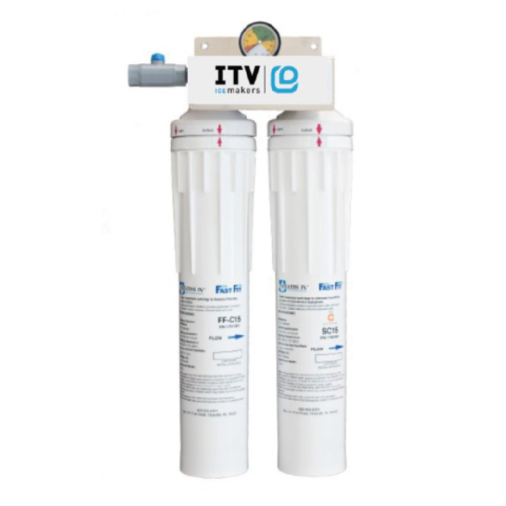 ITV Ice Makers FF-PRESC15 CARTRIDGE Water Treatment System (2) Unit System 4 Gpm