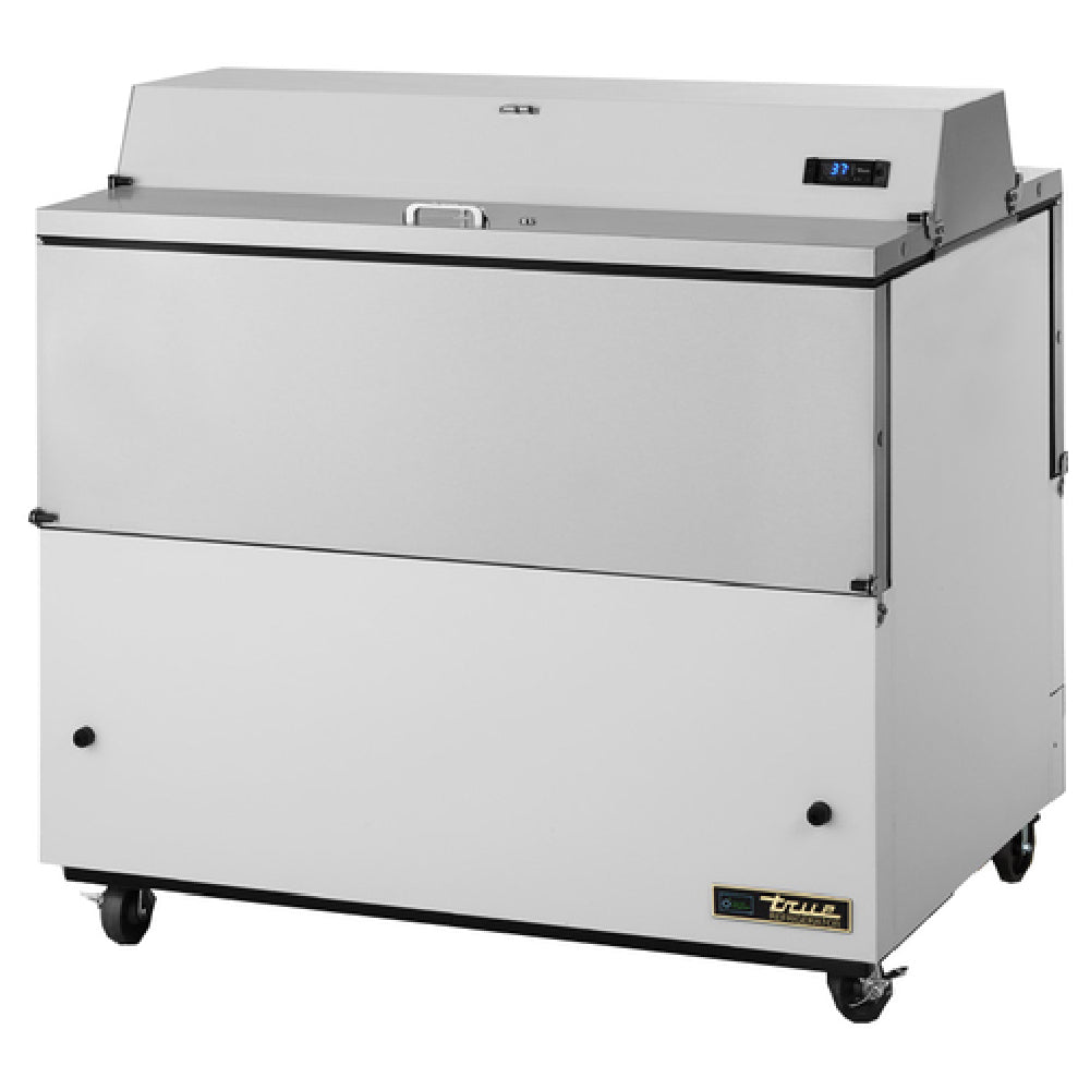 True Mfg. - General Foodservice TMC-49-DS-HC - Mobile Milk Cooler, Forced-air, (12) 13" X 13" X 11-1/8" Crate Capacity