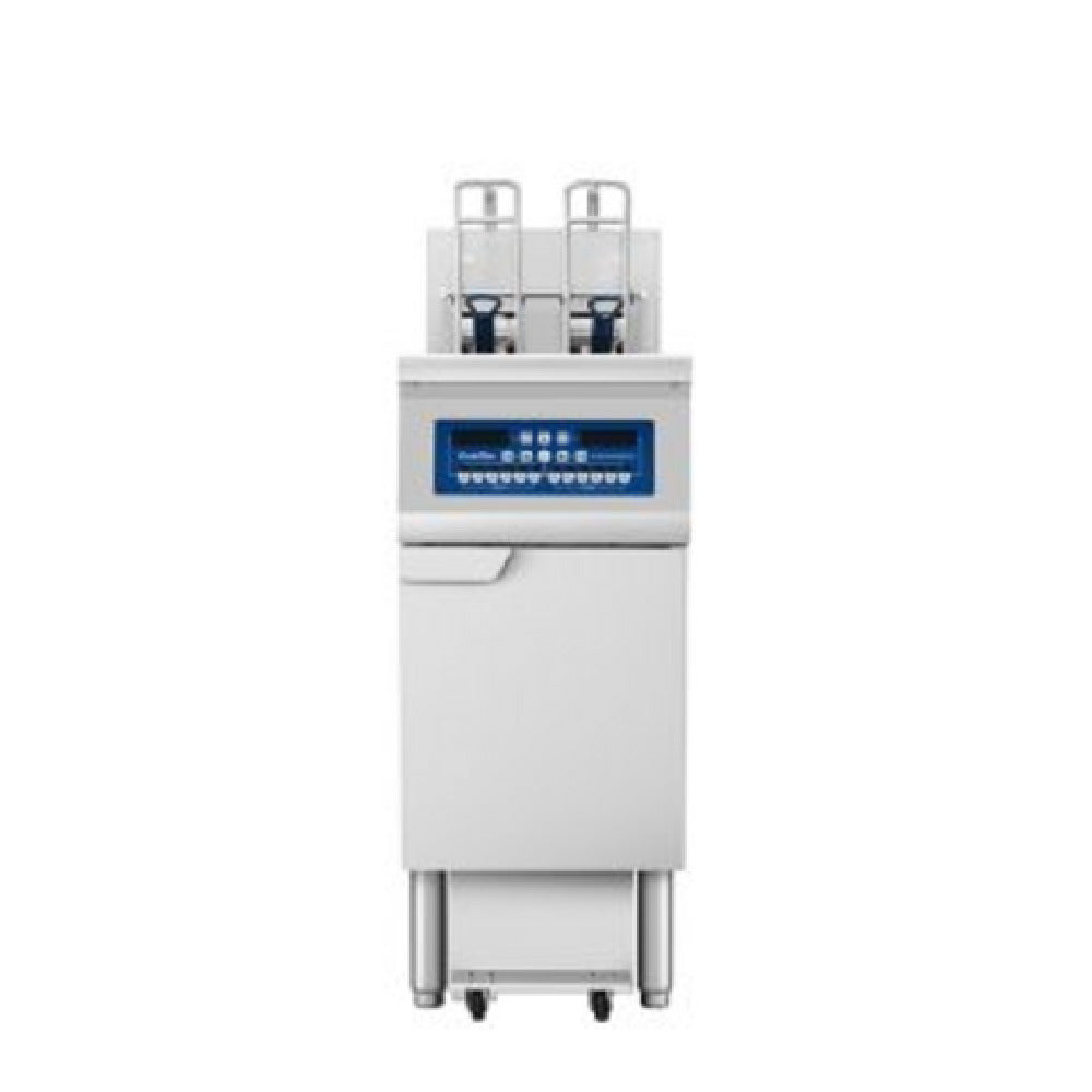 Atosa USA, Inc. AEFF-50-1TB - Single Split-Vat Electric Fryer With Auto Lift System