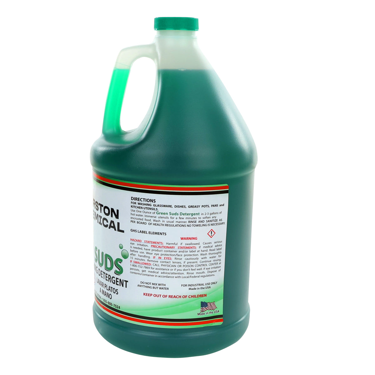 Marston Chemical 300162 Green Suds Detergent 1 Gal For Hand Washing Dishes