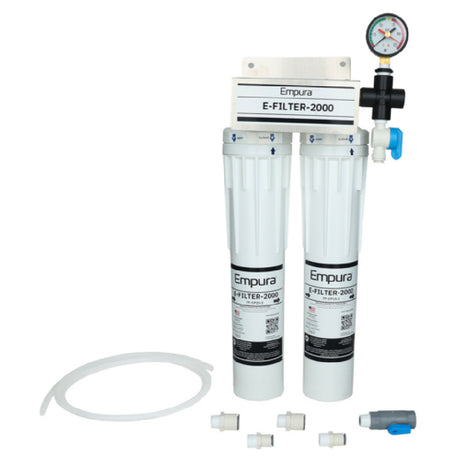 Empura Filtration E-FILTER-2000 Water Filtration System 3"W X 8.5"D X 21"H (2) Unit System