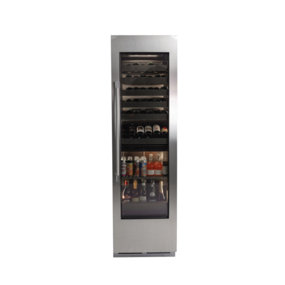 Perlick CC24C-2-4RL Beverage Column Refrigerator Dual-zone 23-3/4"W X 24-1/16"D X 84"H