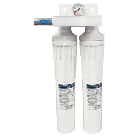 Ice-O-Matic IFQ2-XL - Water Filter Manifold, Dual Filter Designed For Ice Makers Producing Between 1400 & 2400 Lbs. (635 To 1088.6 Kg.) Of Ice Per Day