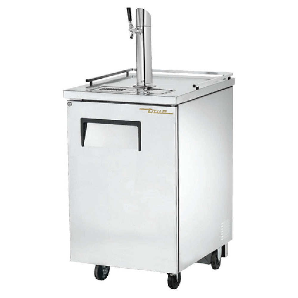 True Mfg. - General Foodservice TDD-1-S-HC - Draft Beer Cooler, 23-1/2"W, (1) 1/2 Keg Capacity