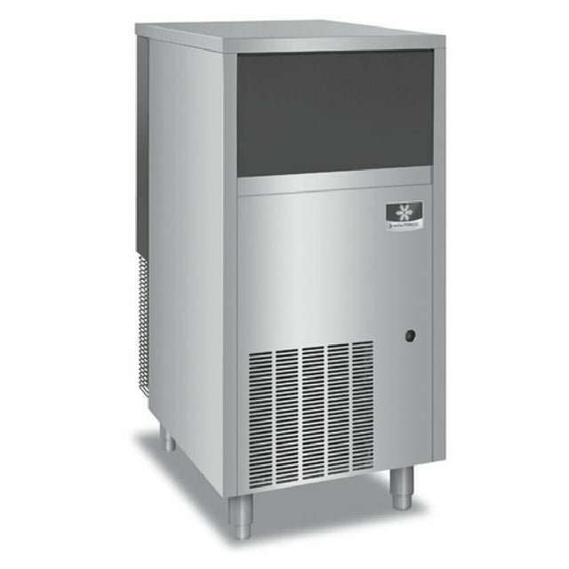 Commercial stainless steel ice maker Manitowoc UFP0200A with vented front panel