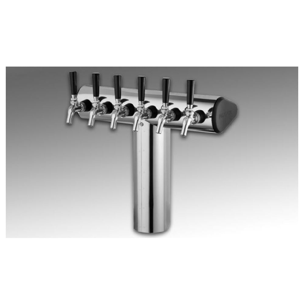 Perlick 66500-4B - Winged Tee Draft Tower, Countertop, 12-3/4"W X 16-1/2"H