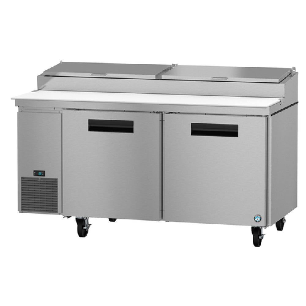 Hoshizaki PR67A - Steelheart Series Pizza Prep Table, Reach-in, Two-section