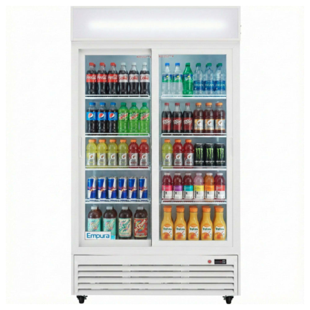 Empura ESM-36W - Refrigerated Merchandiser, 44.49"W X 27.56"D X 79.65"H, 35 Cu. Ft. Capacity