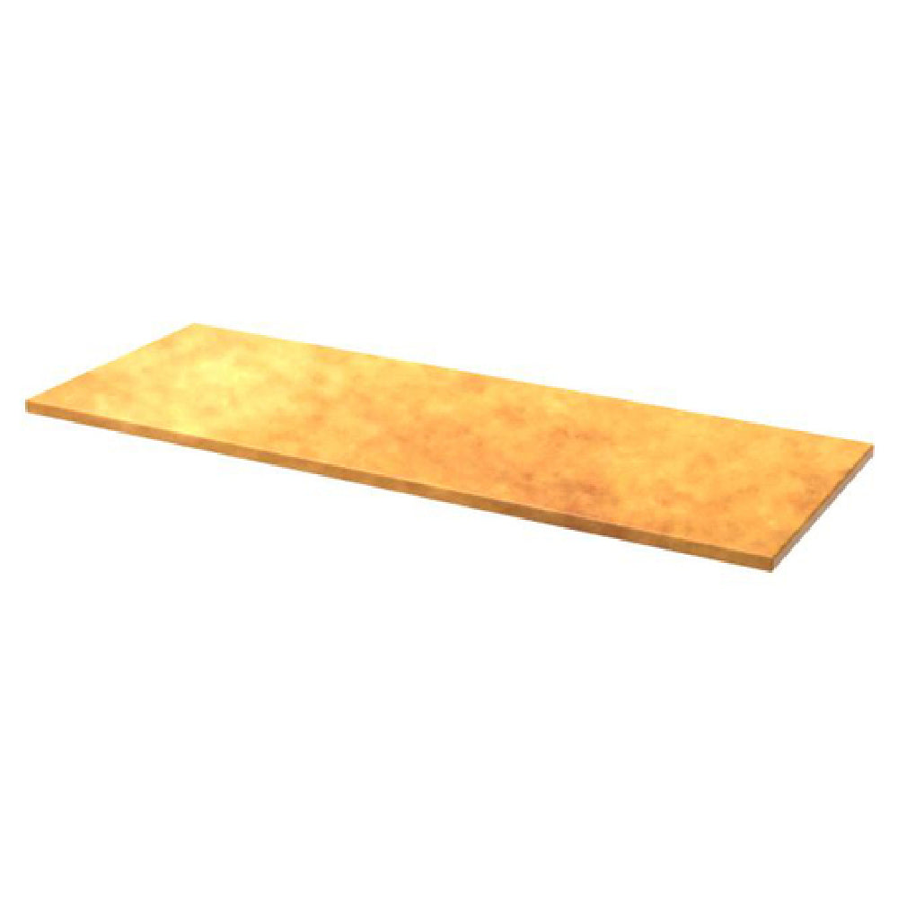 Rectangular light golden composite cutting board for Hoshizaki HS-5267 sandwich tops