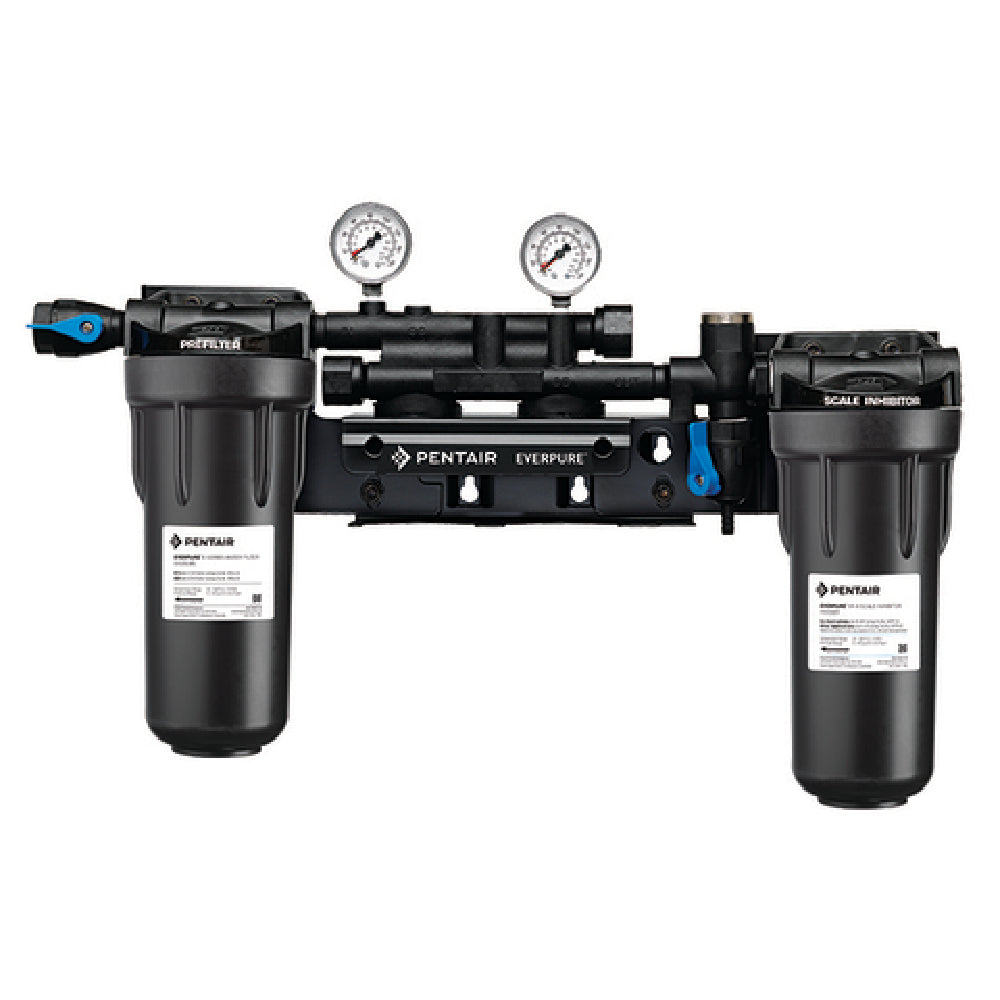 Everpure EV929402 - CSR Water Filtration Manifold, CSR Twin, (1) EC110 Prefilter