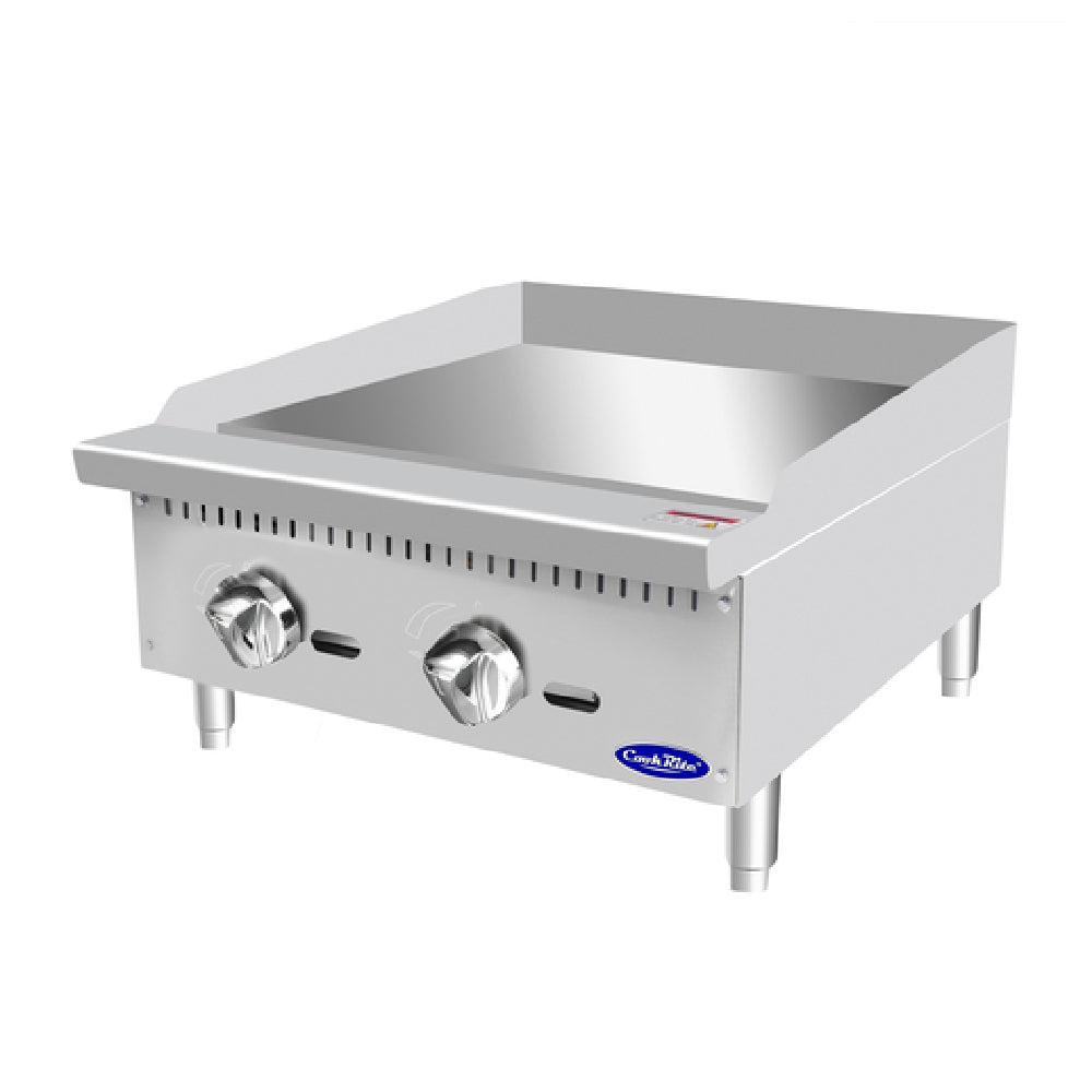 Atosa USA, Inc. ATMG-24_NAT - CookRite Heavy Duty Griddle, Gas, Countertop