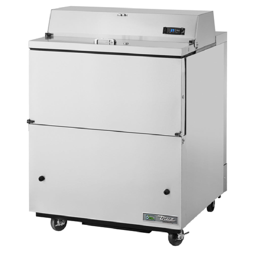 True Mfg. - General Foodservice TMC-34-S-HC - Mobile Milk Cooler, Forced-air, (8) 13" X 13" X 11-1/8" Crate Capacity