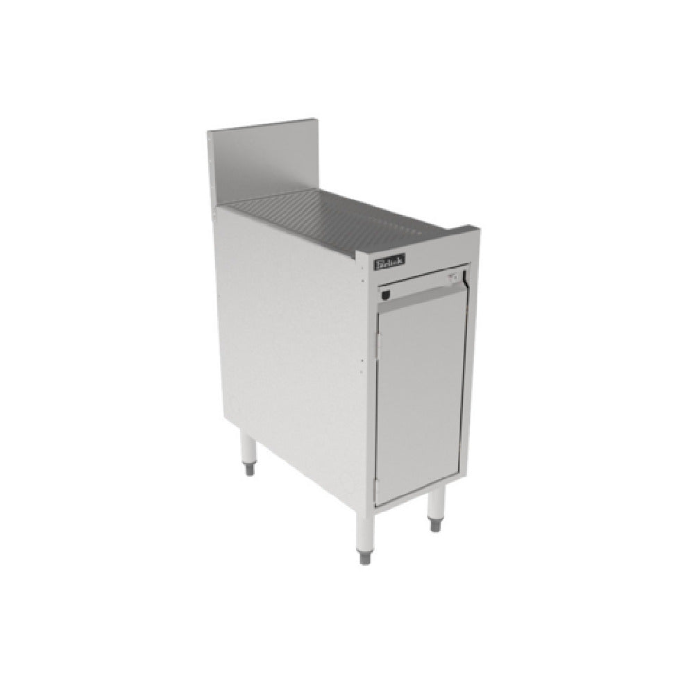 Perlick TSF12SC - Underbar Storage Cabinet 12"W X 24"D, 4" Or 6"H Backsplash With 1" Return At Top