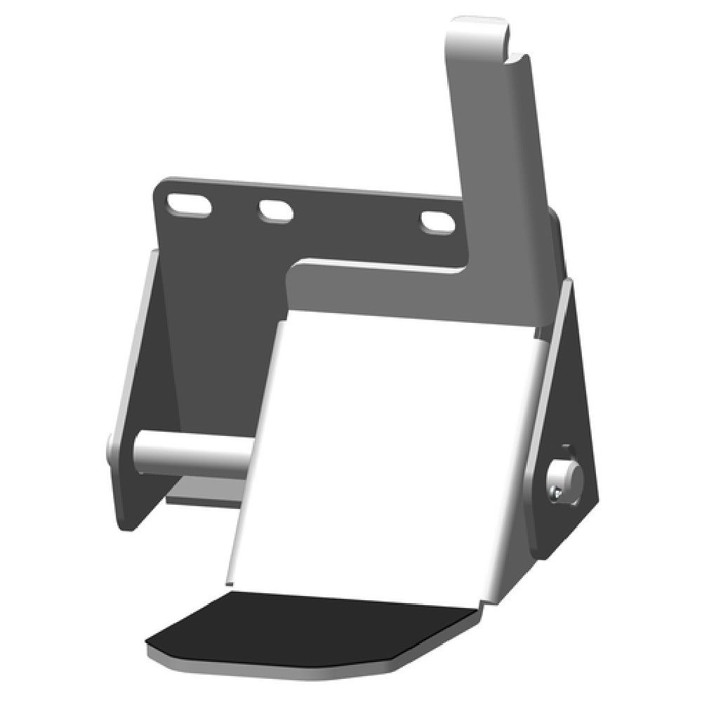 Metal mounting bracket for Hoshizaki HS-5378 door foot pedal left hand hinge