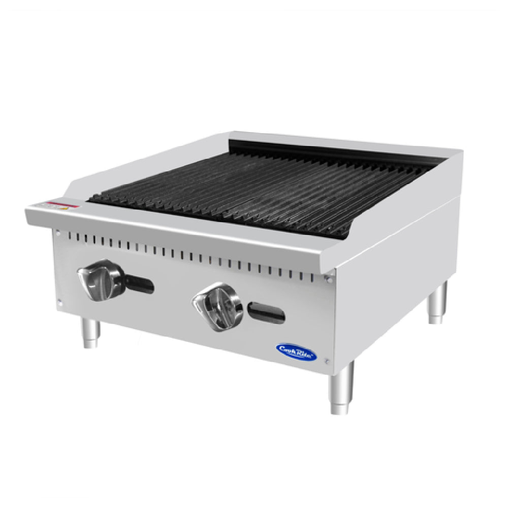 Atosa USA, Inc. ATCB-24 - CookRite Charbroiler, Natural Gas, Countertop