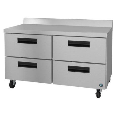 Hoshizaki WF48B-D4 - Steelheart Series Worktop Freezer, Reach-in, Two-section