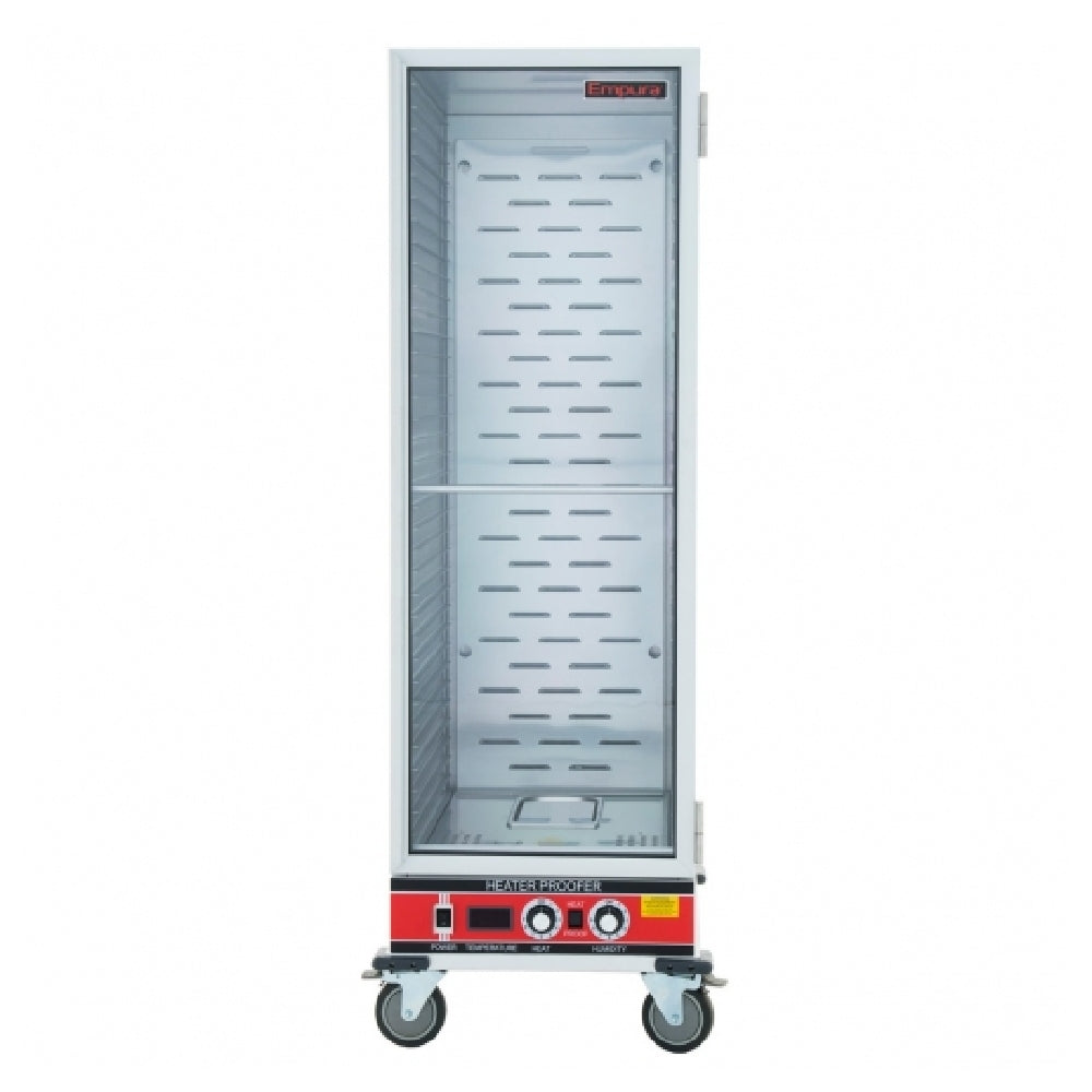 Mobile Height Heated Proofer with Clear Polycarbonate Door and Wheels for Easy Mobility