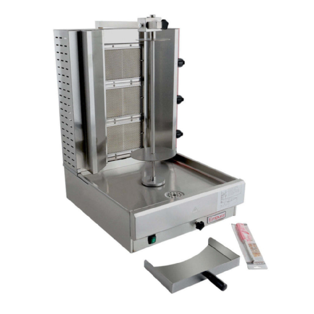 Empura EGVB-65 - Vertical Broiler (Gyro), Gas, 21"W X 23"D X 30"H