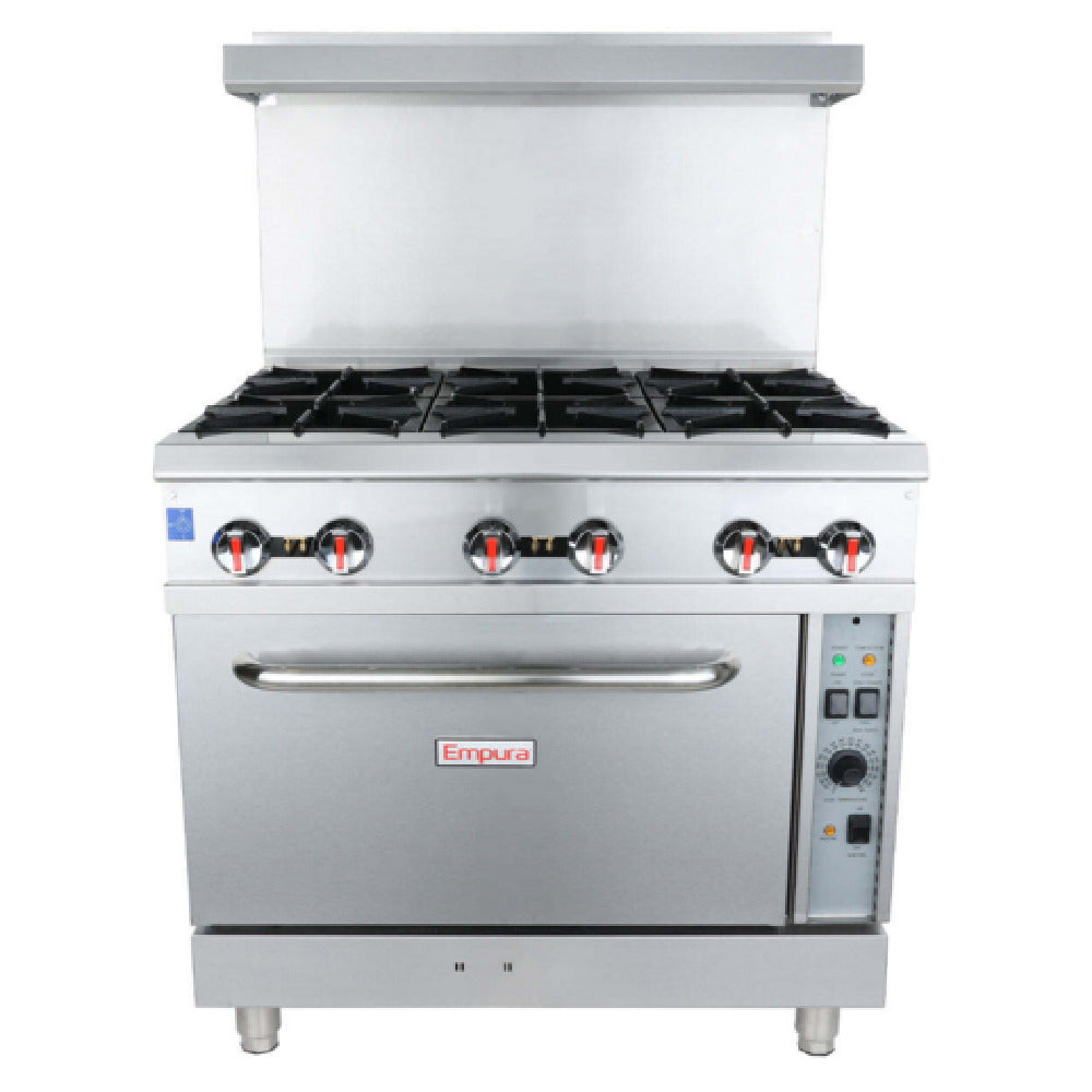 Empura EGR-36C_LP - Single Base Gas Range, Liquid Propane, 36"W X 35"D X 56-1/2"H