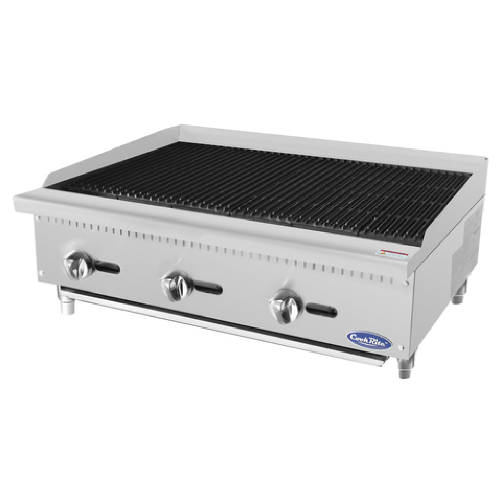 Atosa USA, Inc. ATRC-36 - CookRite Heavy Duty Radiant Charbroiler, Natural Gas, Countertop