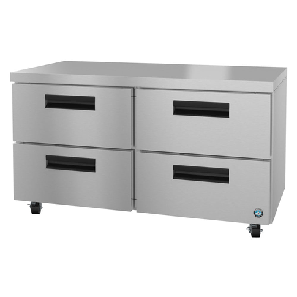 Hoshizaki UR60B-D4 - Steelheart Series Undercounter Refrigerator, Two-section, 60"W