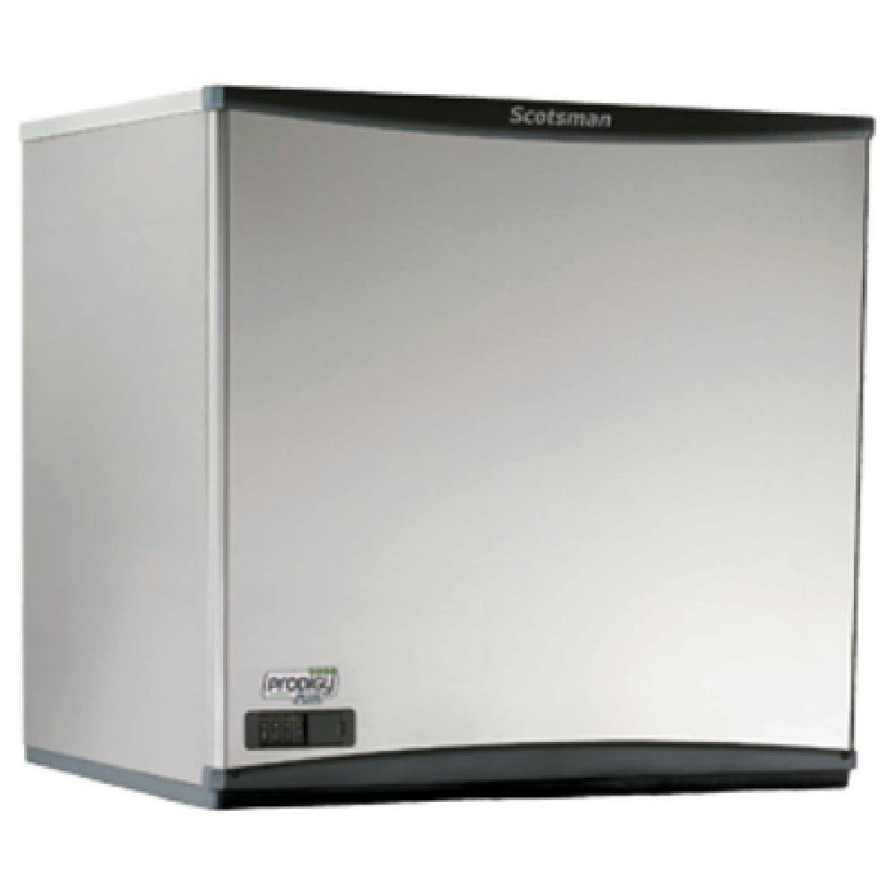 Stainless steel Scotsman C1030MW-32 Prodigy Plus Ice Maker in cube style design