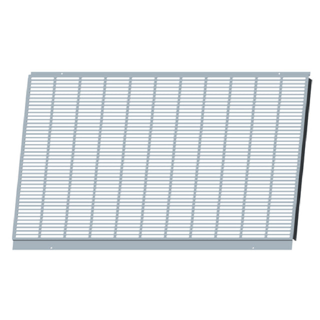 Metal ventilation grate with horizontal slats for Hoshizaki Hail Guard Kit