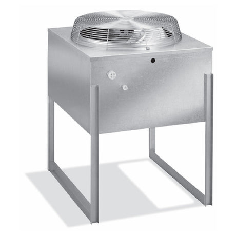 Stainless steel remote condensing unit with top-mounted fan for Manitowoc JCF0500-161