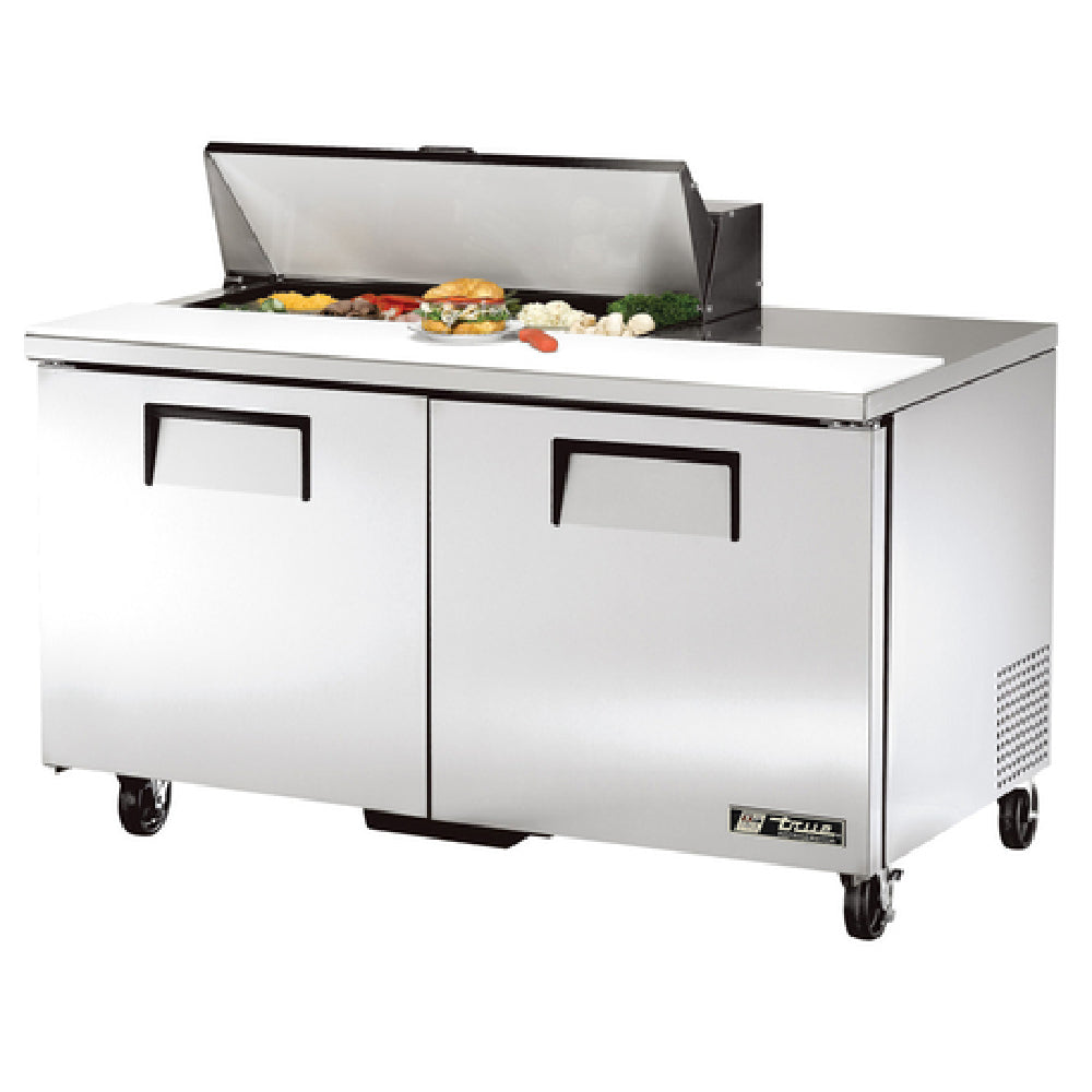 True Mfg. - General Foodservice TSSU-60-10-HC - Sandwich/Salad Unit, (10) 1/6 Size (4"D) Poly Pans
