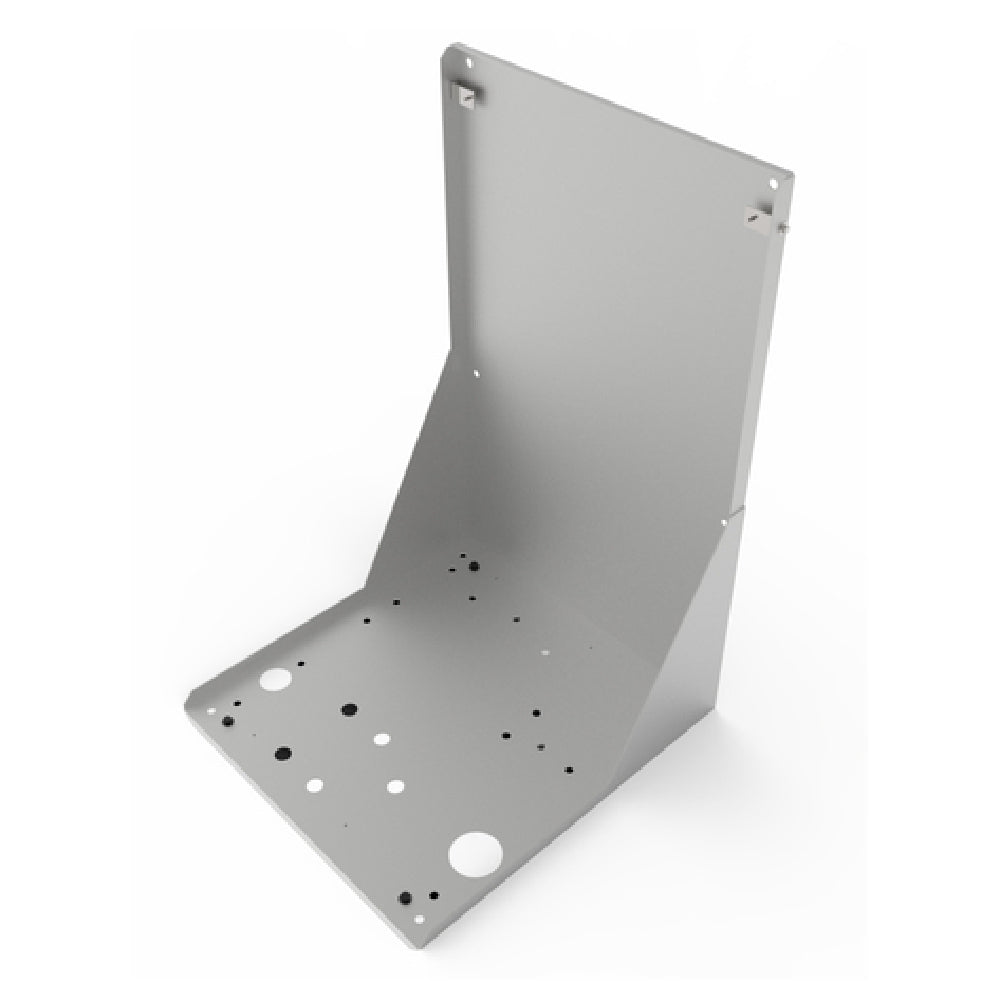 L-shaped metal bracket with multiple mounting holes for Hoshizaki wall mount kit