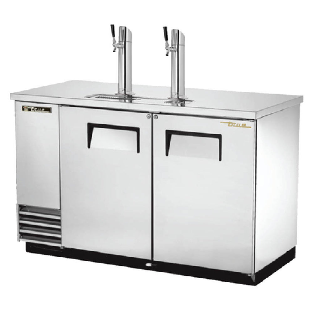 True Mfg. - General Foodservice TDD-2-S-HC - Draft Beer Cooler, (2) 1/2 Keg Capacity