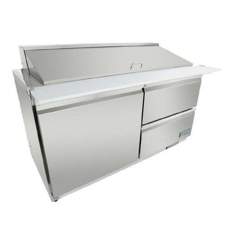 Empura Refrigeration E-KSP60M-D2 Refrigerated Sandwich/Salad Mega Top Prep Table With Drawers