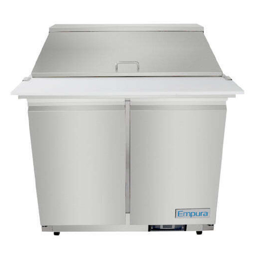 Empura E-KSP36M - Refrigerated Sandwich/Salad Mega Top Prep Table, 36.2"W X 34.5"D X 43.2"H