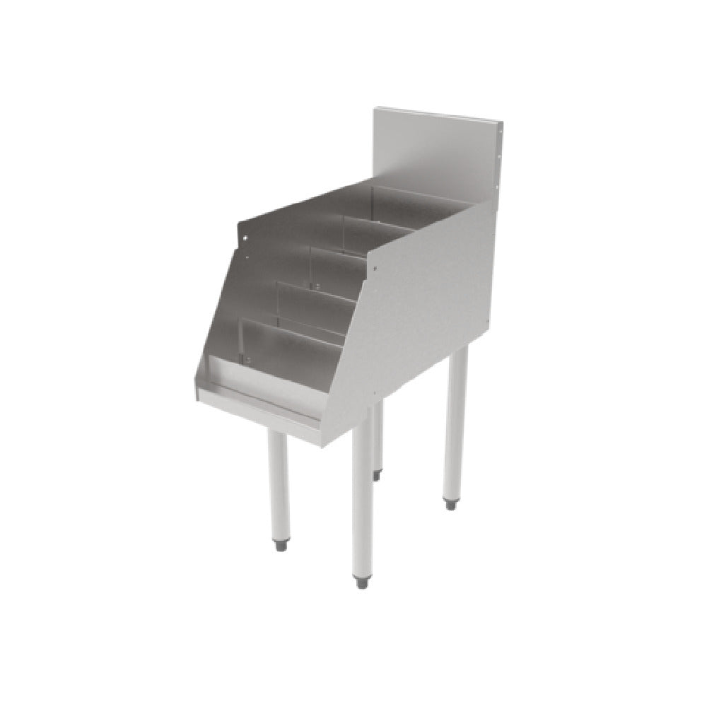 Perlick TS12LS - TS Series Underbar Liquor Bottle Step Display, 12"W X 24"D, 3"H Steps