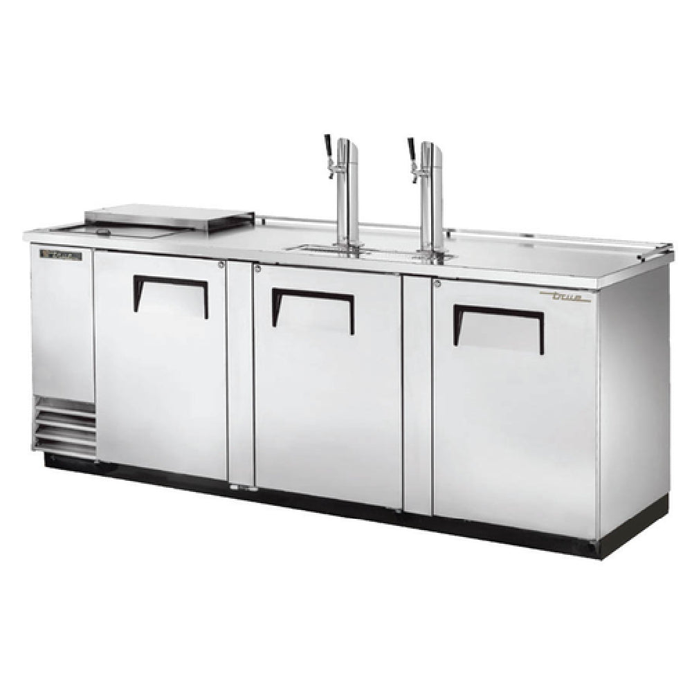True Mfg. - General Foodservice TDD-4CT-S-HC - Club Top Draft Beer Cooler, (4) 1/2 Keg Capacity