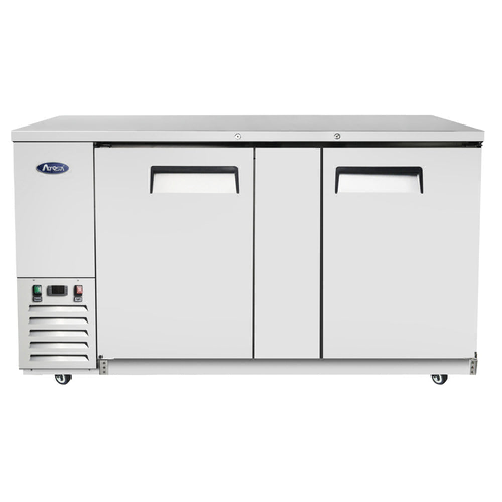 Atosa USA, Inc. MBB69GR - Atosa Back Bar Cooler, Two-section, 68"W X 28-1/10"D X 40-1/8"H