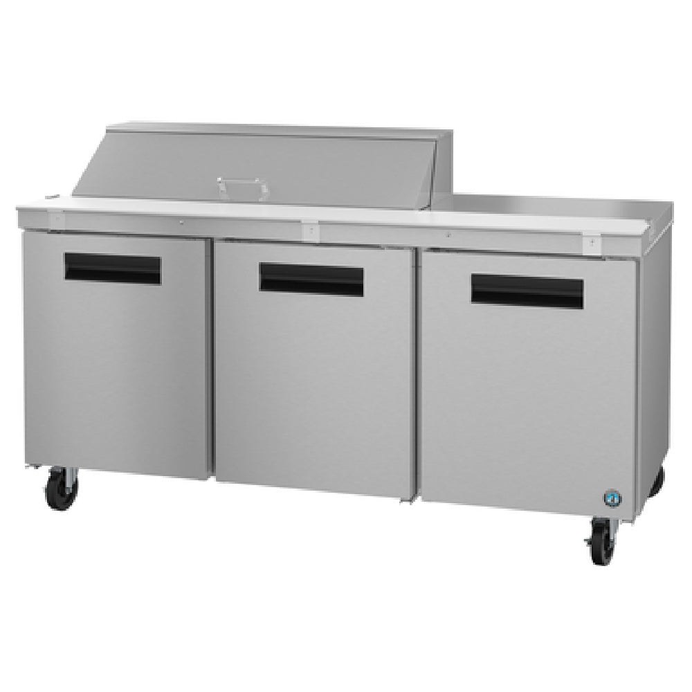 Hoshizaki SR72B-12 - Steelheart Series Sandwich Top Refrigerator, Reach-in, Three-section