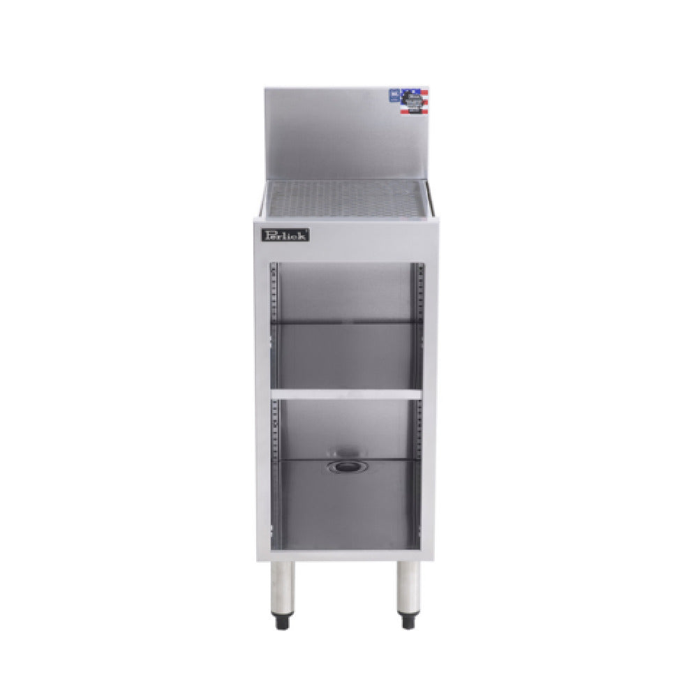 Perlick TS12SC - Underbar Storage Cabinet 12"W X 18-9/16"D, 4" Or 6"H Backsplash With 1" Return At Top