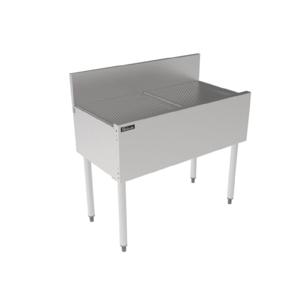 Perlick TS36DB - TS Series Underbar Drainboard, 36"W X 18-9/16"D, Pitched Drainboard Top